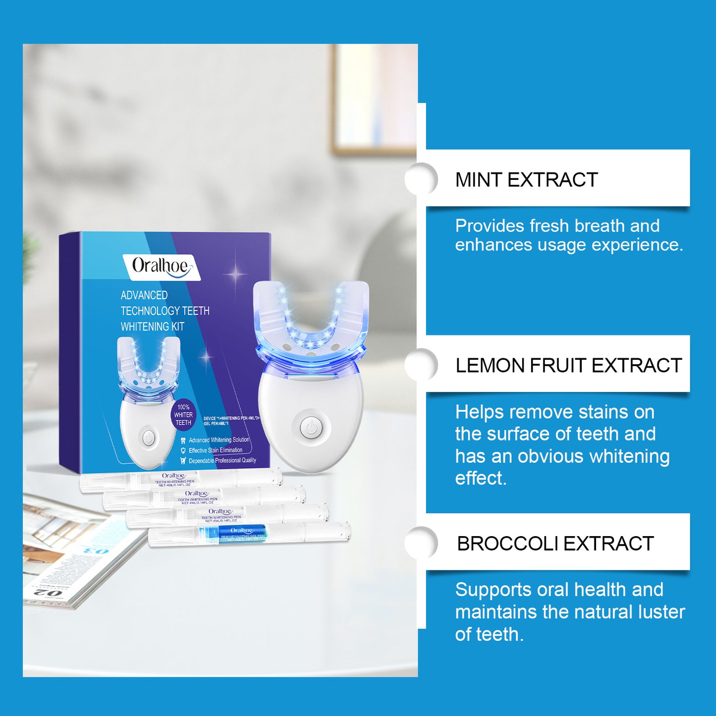 ORALHOE Advanced Whitening Kit