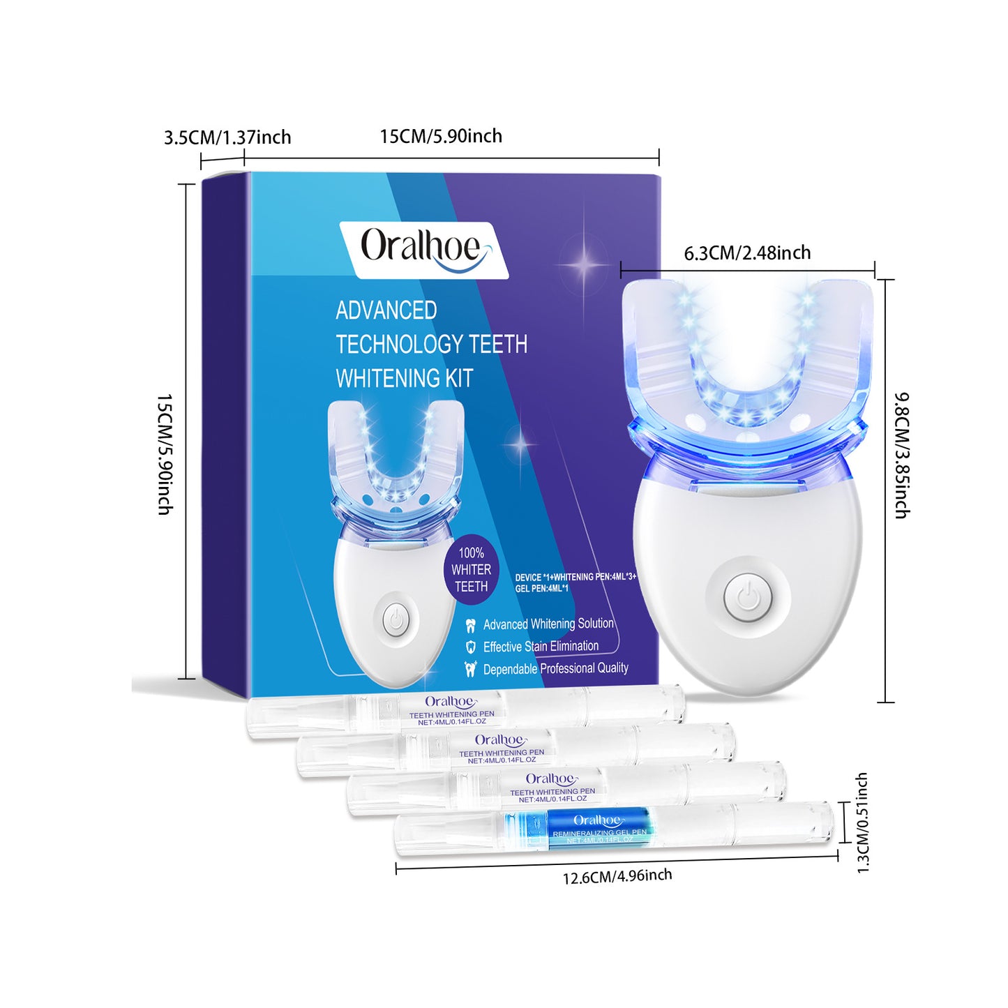 ORALHOE Advanced Whitening Kit