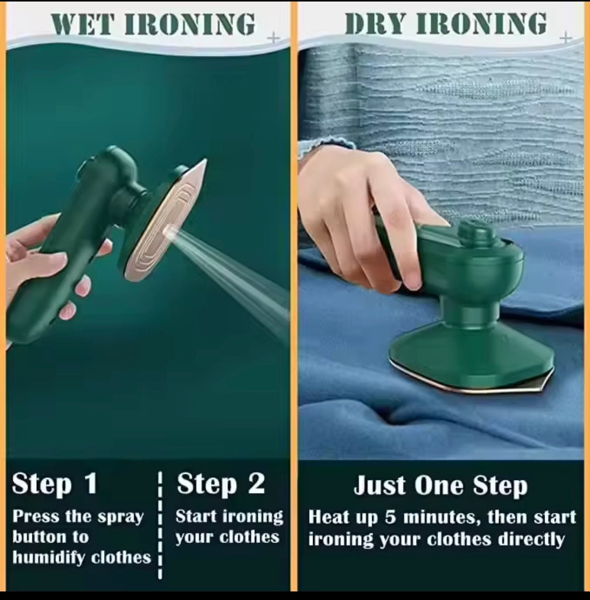 Handheld Clothes Steamer